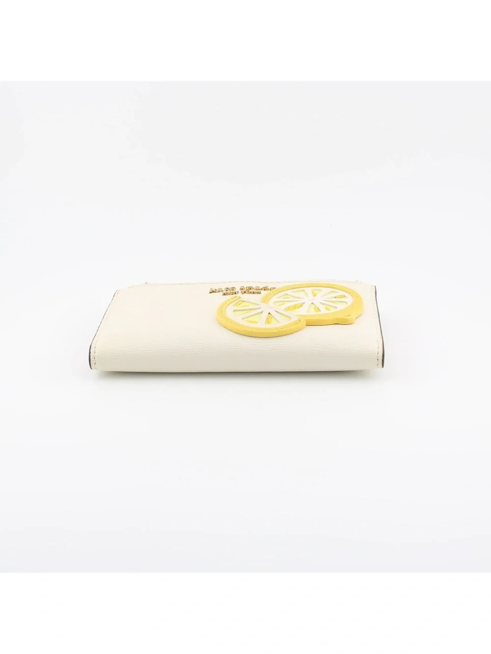 Kate Spade New York Lemon Appliqué Zip Bifold Wallet